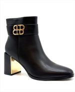 ANKLE BOOTS GOLD DETAILS - Image 2