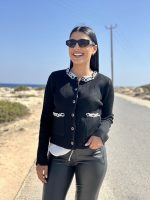 CROP CARDIGAN RIBBED - Image 2
