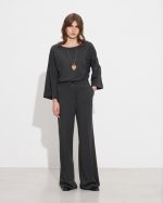 TROUSER SCUBA WIDE LEG