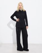 TROUSER KNITTED RIBBED
