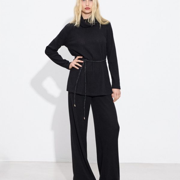TROUSER KNITTED RIBBED