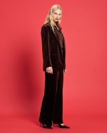 TROUSER VELVET WIDE LEG - Image 6