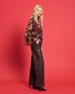 TROUSER WIDE LEG ECO LEATHER - Image 6