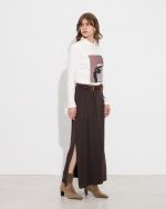 MAXI SKIRT SPLIT OFF SIDE - Image 3
