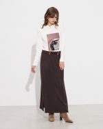 MAXI SKIRT SPLIT OFF SIDE - Image 5