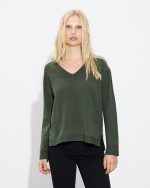 KNITTED SWEATER SPLIT SIDE