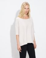 KNITTED SWEATER SHORT SLEEVE
