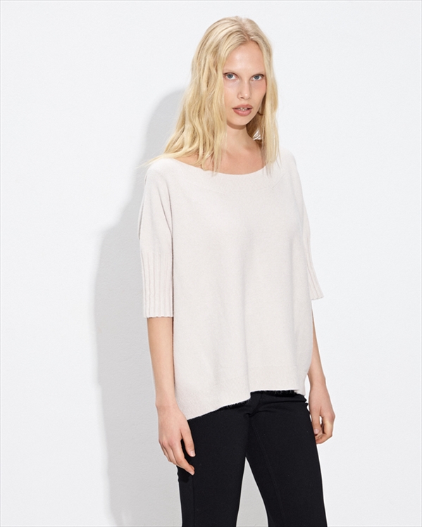 40057052.jpg KNITTED SWEATER SHORT SLEEVE - Image 1