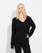 KNITTED SWEATER V NECK - Image 3