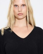 KNITTED SWEATER V NECK - Image 4