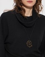 KNITTED BLOUSE LOOSE TURTLE NECK - Image 5