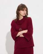 KNITTED BLOUSE LOOSE TURTLE NECK - Image 8