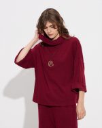KNITTED BLOUSE LOOSE TURTLE NECK - Image 9