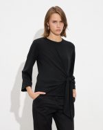 BLOUSE KNITTED FRONT KNOT - Image 13