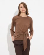 BLOUSE KNITTED FRONT KNOT - Image 10