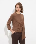 BLOUSE KNITTED FRONT KNOT - Image 11