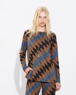 KNITTED BLOUSE ZIK ZAK