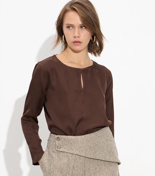 BLOUSE SATIN CUPRO