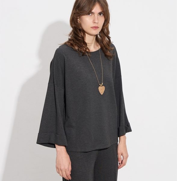 BLOUSE SCUPA ROLL UP