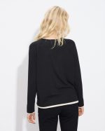 BLOUSE KNIT CONTRAST - Image 6