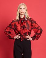 BLOUSE CREP FLOWER PRINT - Image 2
