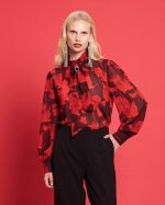 BLOUSE CREP FLOWER PRINT - Image 3