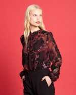 BLOUSE CHIFFON PRINTED - Image 3