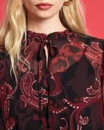 BLOUSE CHIFFON PRINTED - Image 4