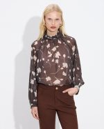 CHIFFON BLOUSE FLOWER PRINT