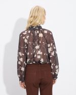 CHIFFON BLOUSE FLOWER PRINT - Image 4