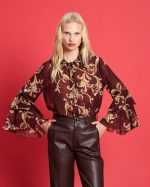 SHIRT CHIFFON PRINTED
