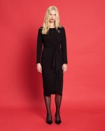 MIDI DRESS KNOT FRONT - Image 2