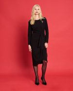 MIDI DRESS KNOT FRONT - Image 6