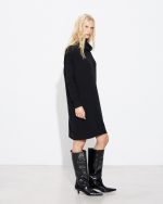 KNITTED DRESS HIGH NECK - Image 6