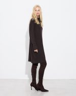 KNITTED DRESS HIGH NECK - Image 9