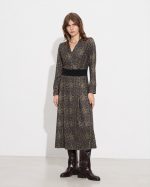 MIDI KNITTED DRESS ANIMAL