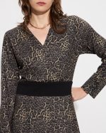 MIDI KNITTED DRESS ANIMAL - Image 5