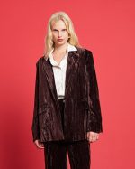 BLAZER VELVET LUREX