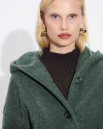 HOODED CARDIGAN COAT - Image 11