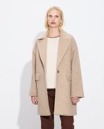 MID LENGTH BOUCLE COAT
