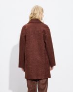 MID LENGTH BOUCLE COAT - Image 10