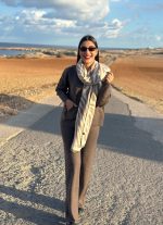 TROUSER KNITTED WIDE LEG