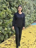 TROUSER KNITTED WIDE LEG - Image 2