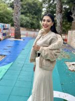 ELASTIC FAUX FUR JACKET - Image 6