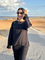 KNIT SWEATER  RHINESTONE - Image 2