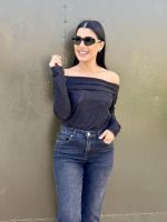 BLACK JEAN TROUSER HIGH WAIST - Image 2