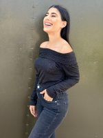 BLACK JEAN TROUSER HIGH WAIST - Image 3