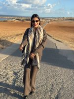 SCARF ZEBRA PRINT