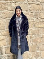 LONG FAUX FUR JACKET - Image 2
