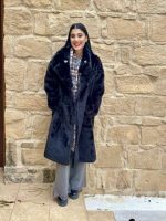 LONG FAUX FUR JACKET - Image 3